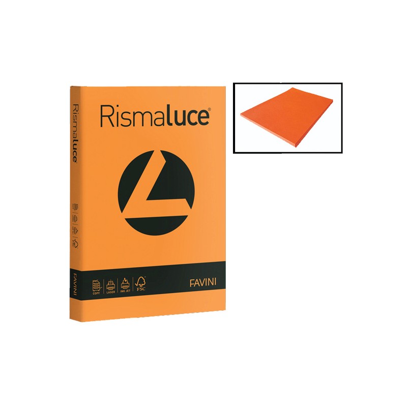 RISMA A4 gr.90  fg.100 - ARANCIO