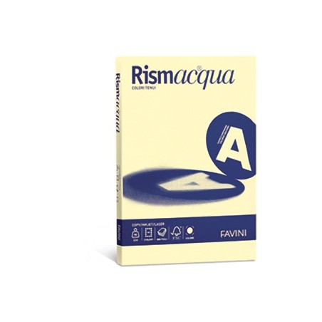 RISMA A4 gr.90  fg.100 - GIALLO TENUE