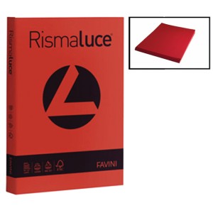 RISMA A4 gr.90  fg.100 - ROSSO