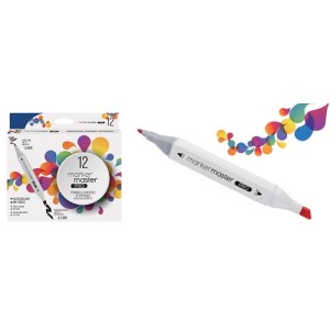 MARKER MASTER PRO - 12 COLORI