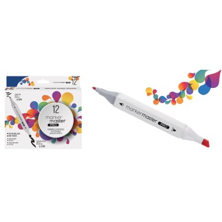 MARKER MASTER PRO - 12 COLORI