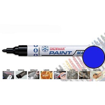 PAINT MARKER PERMANENT - BLU