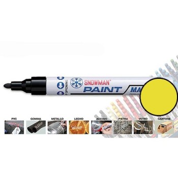 PAINT MARKER PERMANENT - GIALLO