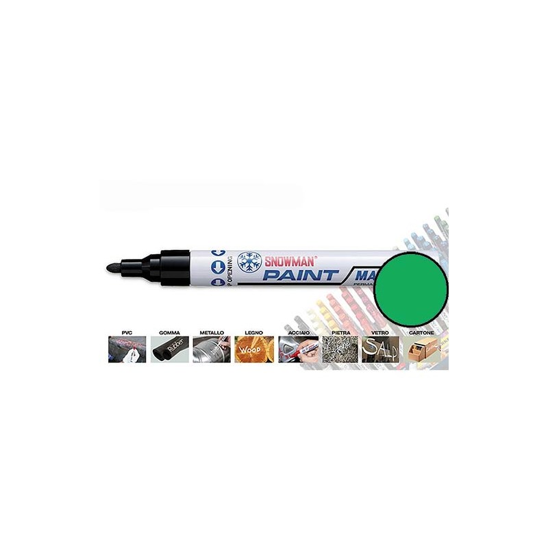 PAINT MARKER PERMANENT - VERDE