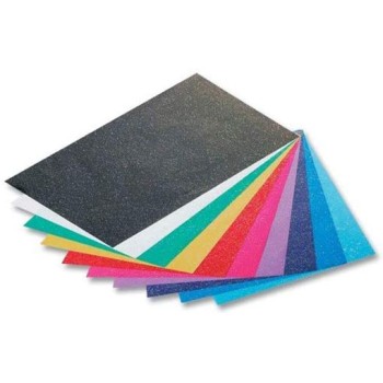 CARTA GLITTER 50x70 gr.70- Fg.10 - ASS.