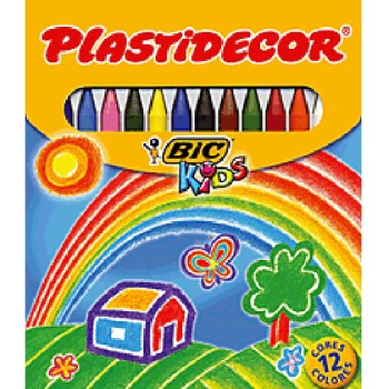 PLASTIDECOR 12 COLORI