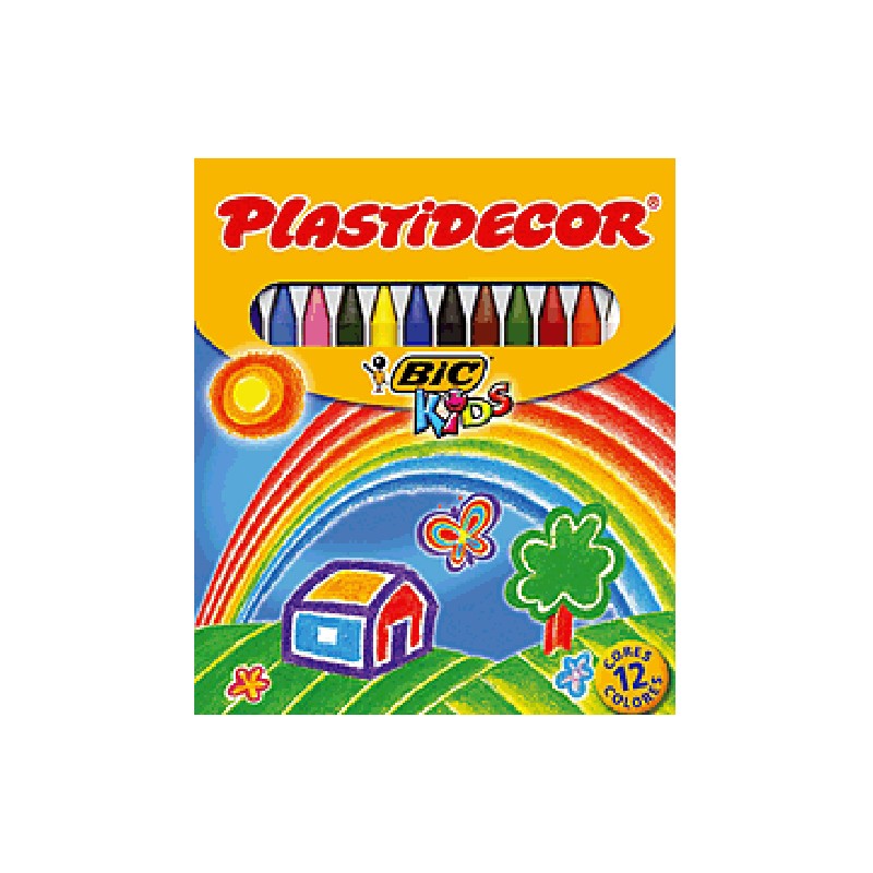 PLASTIDECOR 12 COLORI