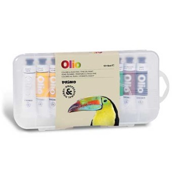 COLORI OLIO  ml.18 - 10 col.