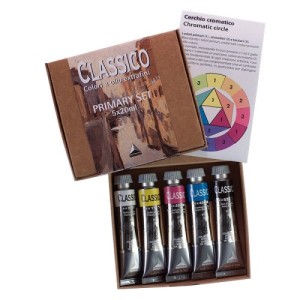 COLORI OLIO MAIMERI ML.20 - SET 5 TUBI