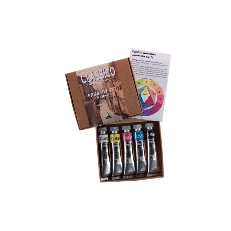 COLORI OLIO MAIMERI ML.20 - SET 5 TUBI