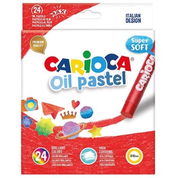 PASTELLI OLIO CARIOCA - 24 COL