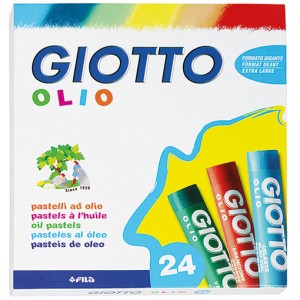 PASTELLI OLIO GIOTTO - 24 COL.