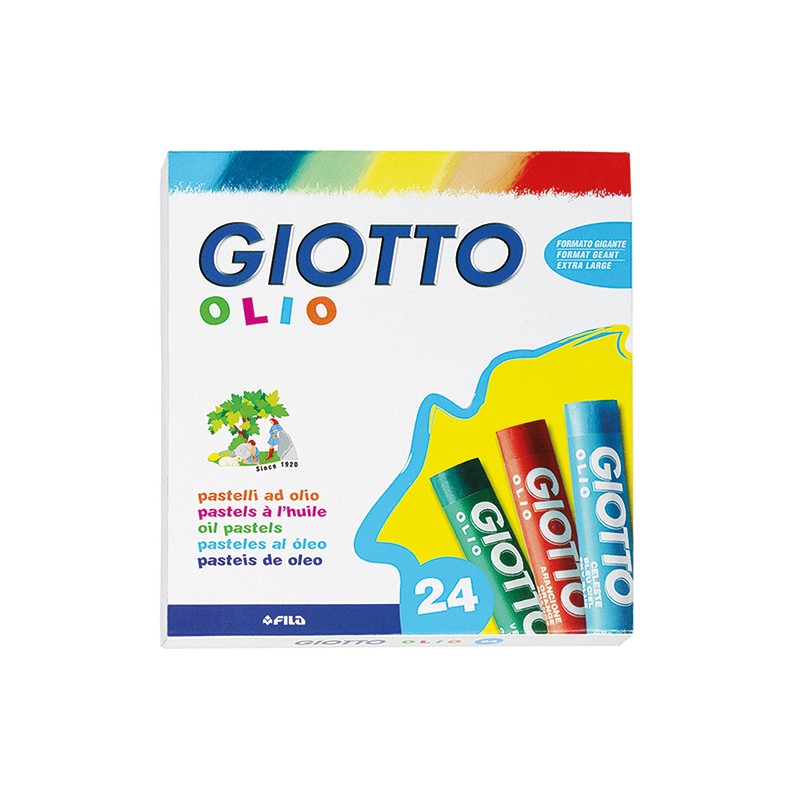 PASTELLI OLIO GIOTTO - 24 COL.