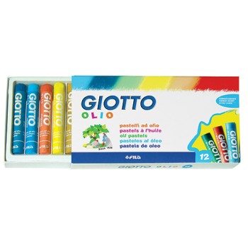 PASTELLI OLIO GIOTTO MAXI - 12 COL.