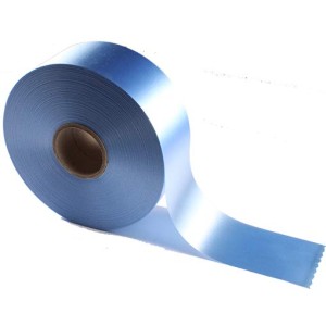 NASTRO ADDOBBI cm.5x100 mt.- AZZURRO