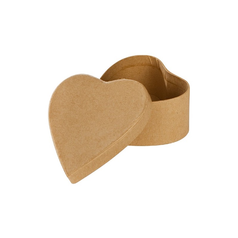 SCATOLA CARTAPESTA CUORE cm.8x7,5x4h.