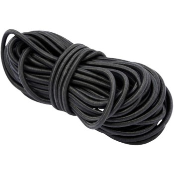 CORDONCINO ELASTICO mm.1x5 mt.- NERO