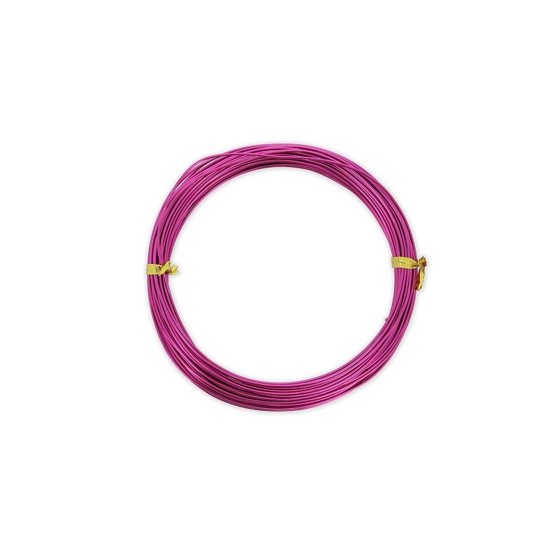 FILO METALLO Ø 1,5 mm. x 3 mt. FUXIA