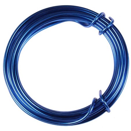 FILO METALLO Ø 2 mm. x 5 mt. BLU