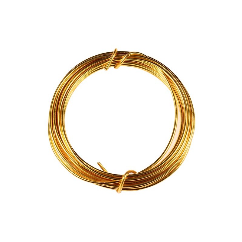 FILO METALLO Ø 2 mm. x 5 mt. ORO