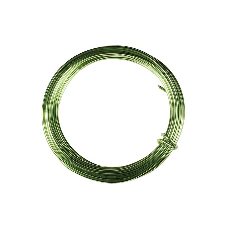 FILO METALLO Ø 2 mm. x 5 mt. VERDE