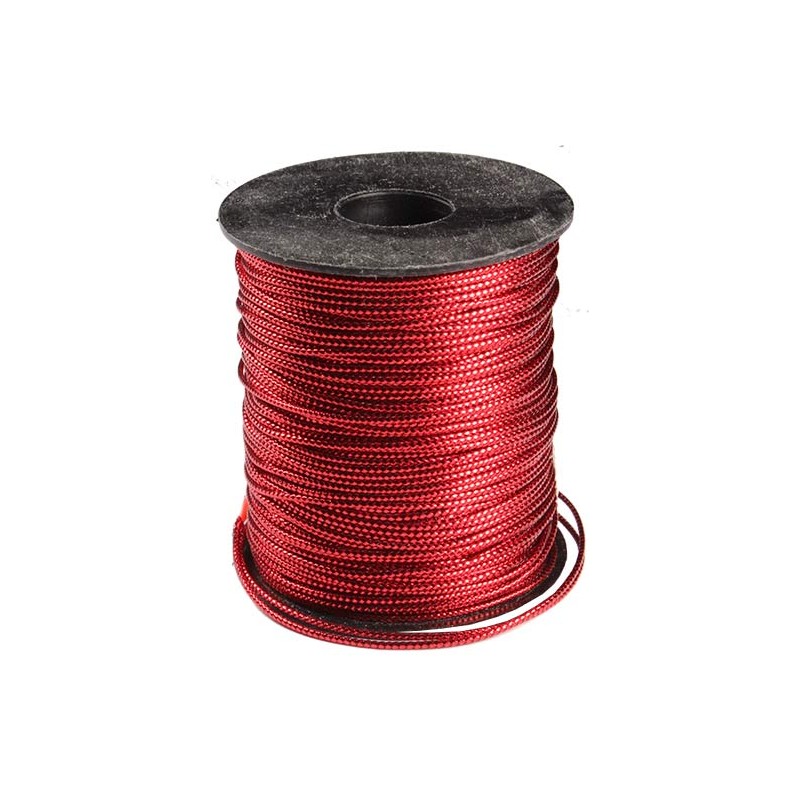 CORDINO METAL mm.1x 20 mt -  ROSSO