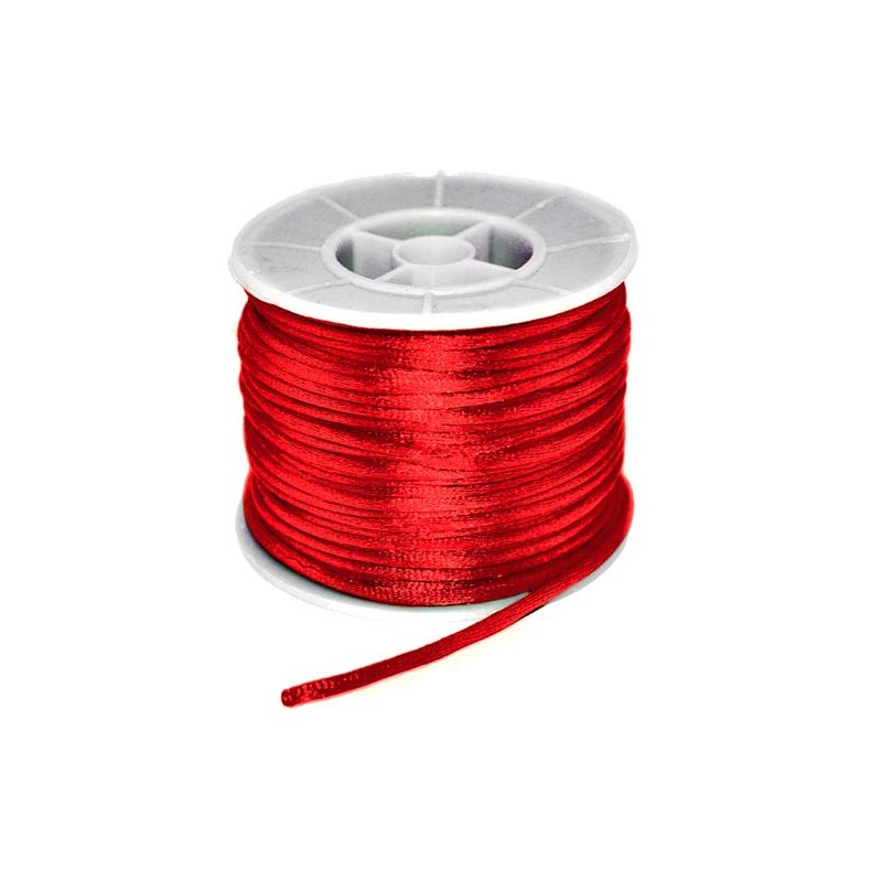 CORDINO RASO mm.2x50 mt. ROSSO