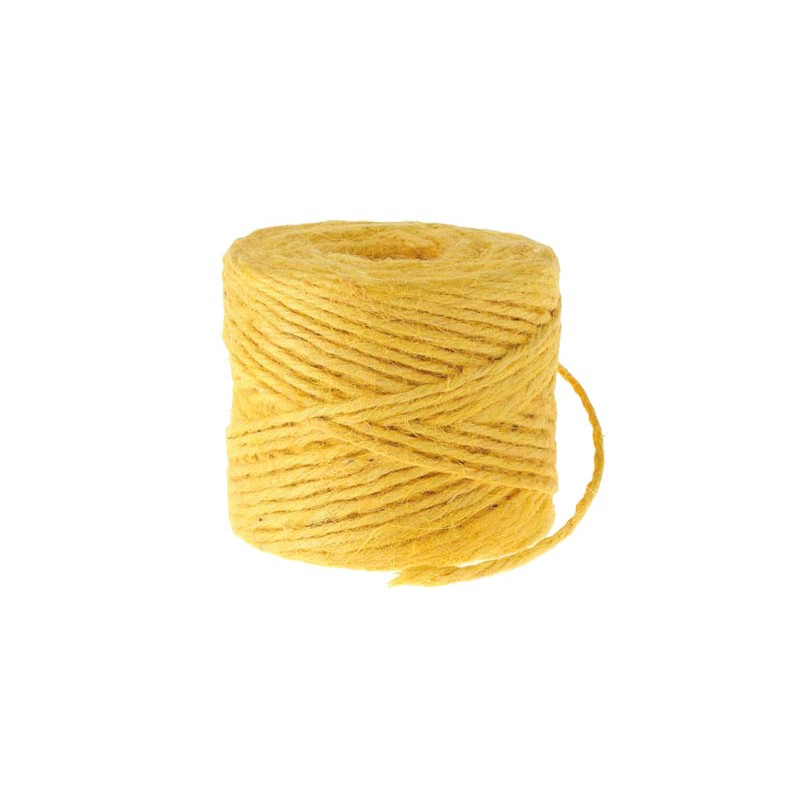 FILO JUTA mm.3x50 mt. GIALLO