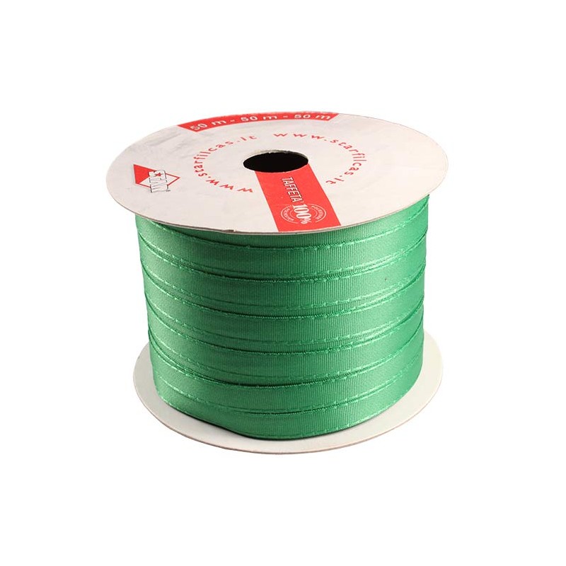 NASTRO RASO mm 10x10 mt. VERDE