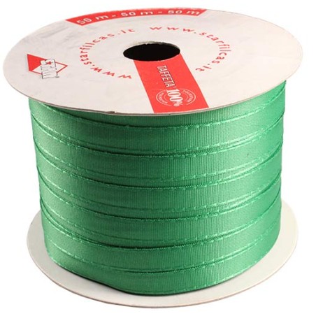 NASTRO RASO mm 10x10 mt. VERDE