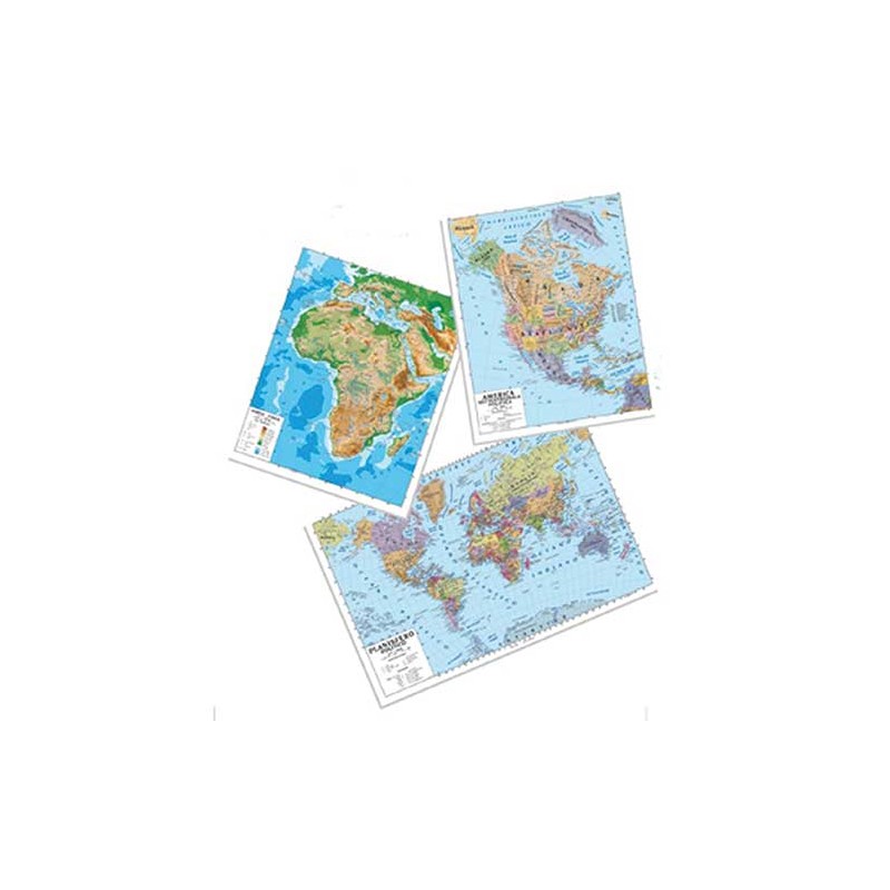 CARTA GEOG. IN LINGUA 100x140 - FRANCIA