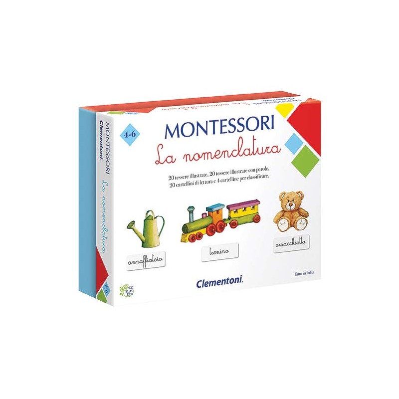 MONTESSORI - LA NOMENCLATURA