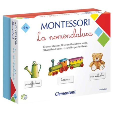 MONTESSORI - LA NOMENCLATURA