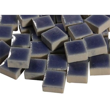 MOSAICO CERAMICA pz.50 cm.1x1 - BLU