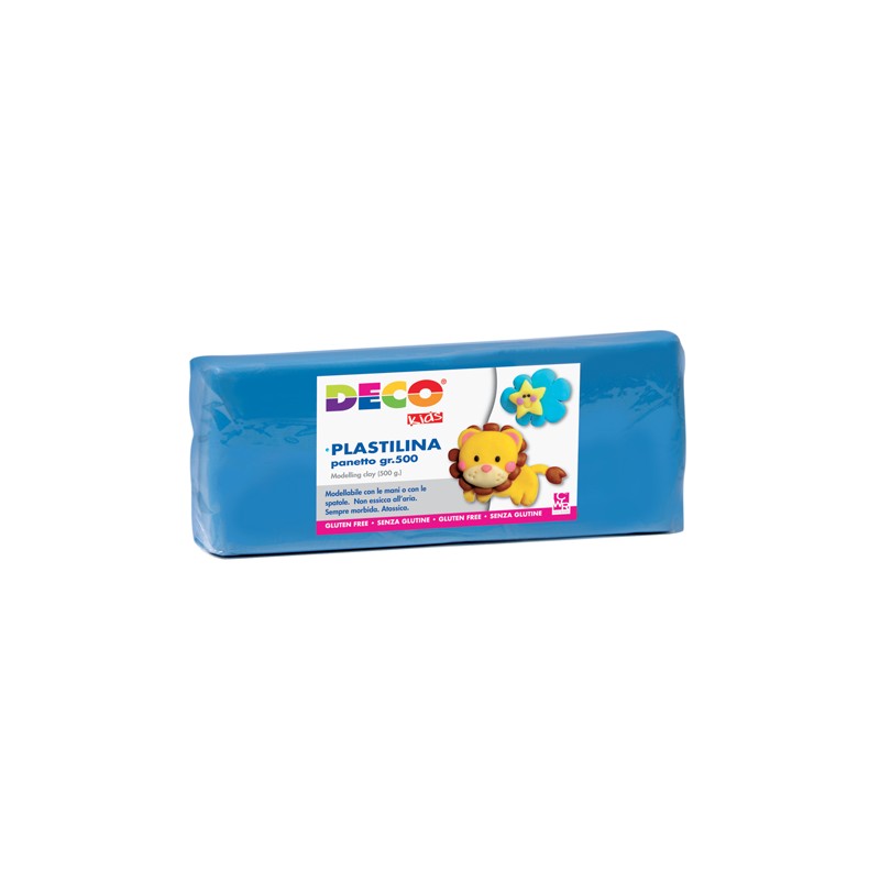 PLASTILINA NATURALE gr.550 - AZZURRO