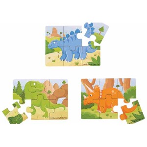 I DINOSAURI  3 PUZZLE