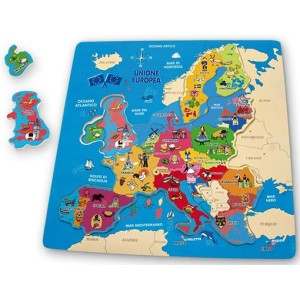 PUZZLE GEOGRAFICO - EUROPA