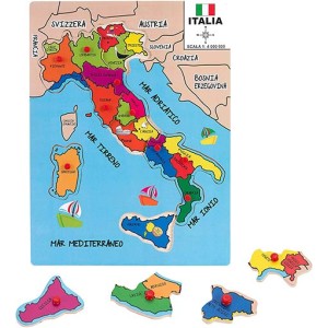 PUZZLE GEOGRAFICO - ITALIA