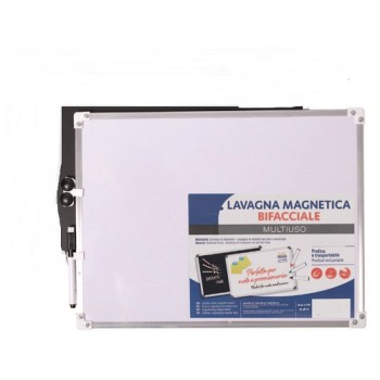 LAVAGNA MAGNETICA BIFACCIALE 30x40