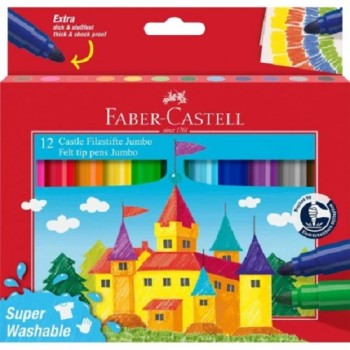 PENNARELLI JUMBO FABER-CASTELL 12 col.