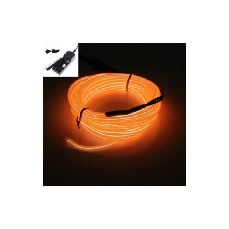 FILI LUMINESCENTI A LED MT.3 - ARANCIO