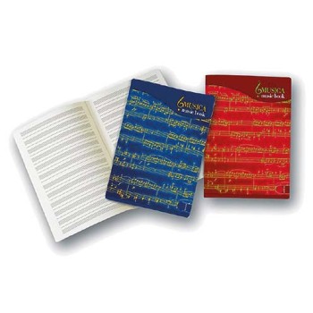 MAXI QUADERNO MUSICA A4