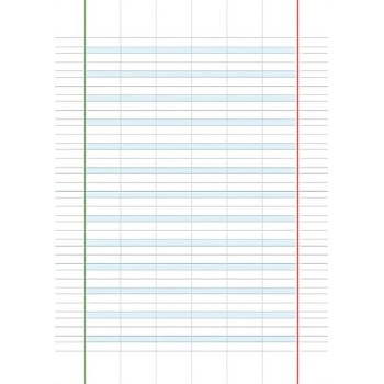 QUADERNO DISGRAFIA RIGA 1/2° + MARGINE