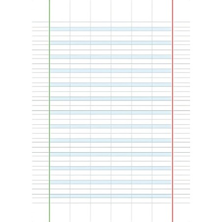 QUADERNO DISGRAFIA RIGA 1/2° + MARGINE