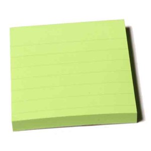 POST IT 76x76 - VERDE FLUO