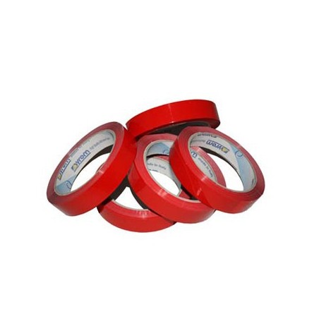 NASTRO PVC ADES. mm.12x66 mt.- ROSSO