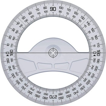 GONIOMETRO Ø 360° - cm.12