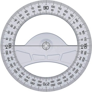 GONIOMETRO Ø 360° - cm.12