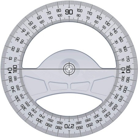 GONIOMETRO Ø 360° - cm.12