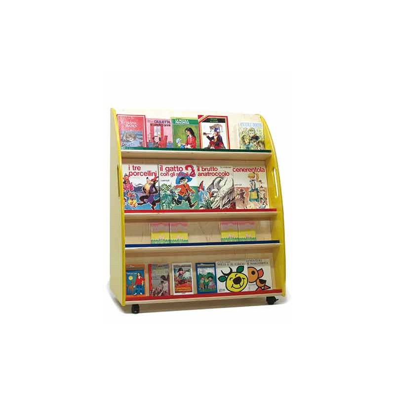 LIBRERIA BIFACCIALE 100x50x120